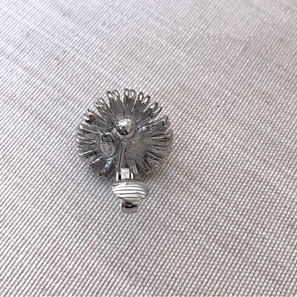 Kjl Kenneth Jay Lane Faux Gray Pearl Rhinestone R… - image 5